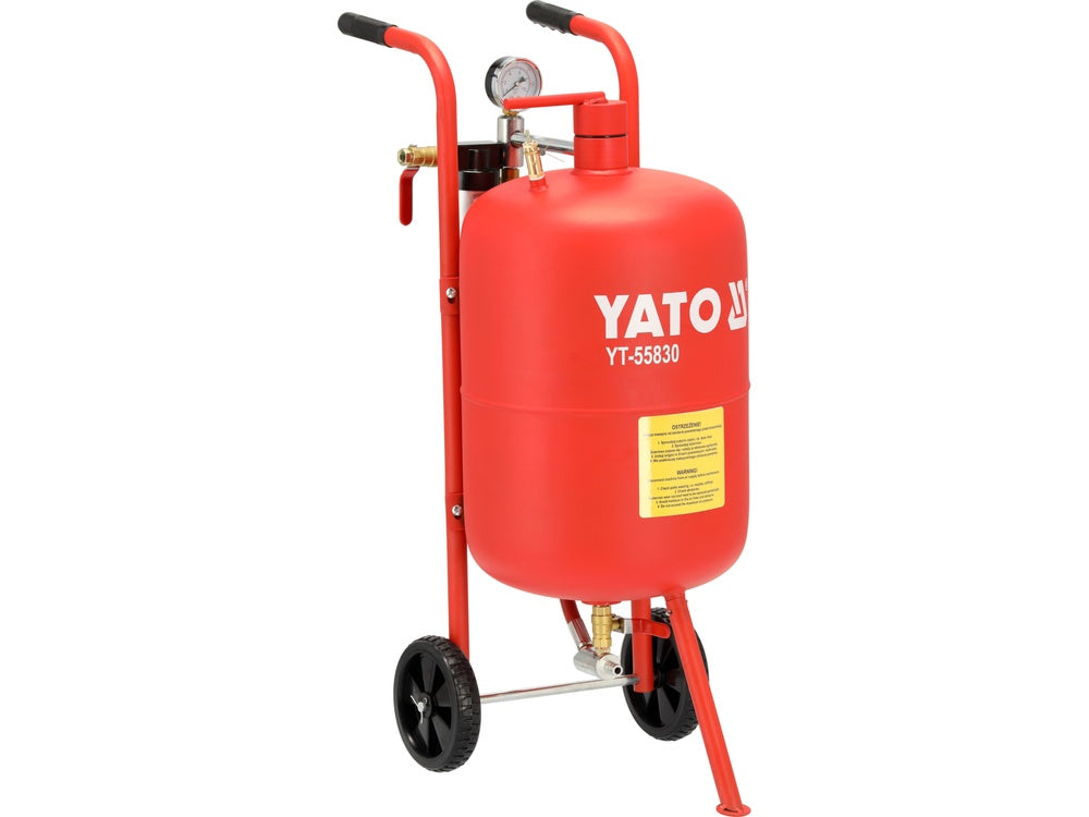 Sandblaster on wheels | 0.8 MPa / 40 l (YT-55830)