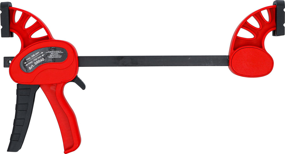 Vienos rankos spaustukas | F tipas | 150 mm (59840)