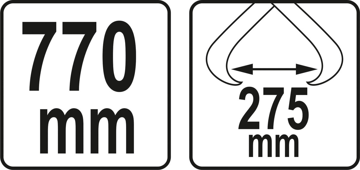 Žnyplės pernešimui | miško ir sodo darbams | 770 mm (YT-79907)