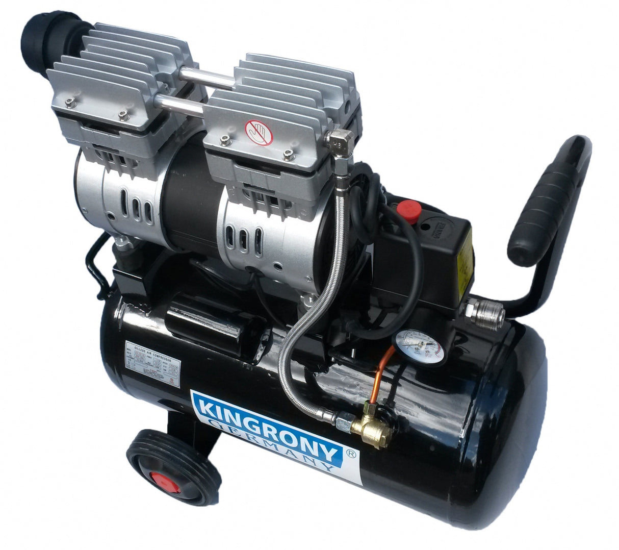 Oro kompresorius tylus | betepalinis | 18L/1,0HP/140 L/min (LXU-75018L)