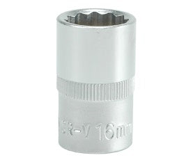 Galvutė dvylikakampė 1/2", 16mm (YT-1278)