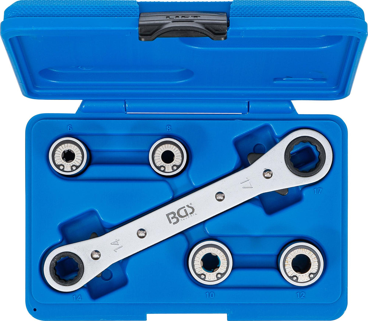 Smeigių išsukėjų rinkinys | 6 - 12 mm | 5 vnt. (65505)