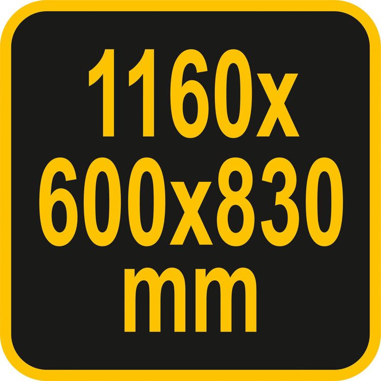 Stalas įrankių dirbtuvėms | varstotas | 1160 x 600 mm (58450)