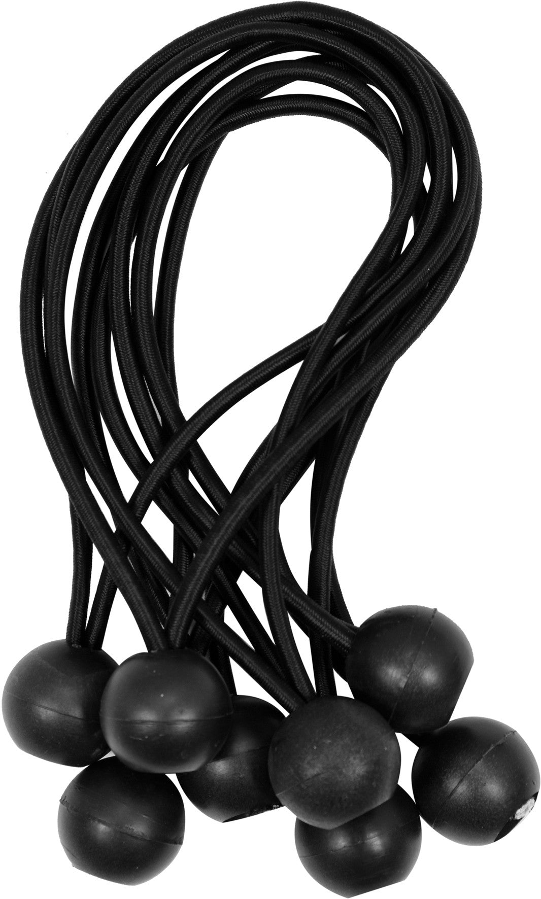 Elastinių kilpų rinkinys tentams | su bumbulu | 200 mm / 8 vnt. (85180)