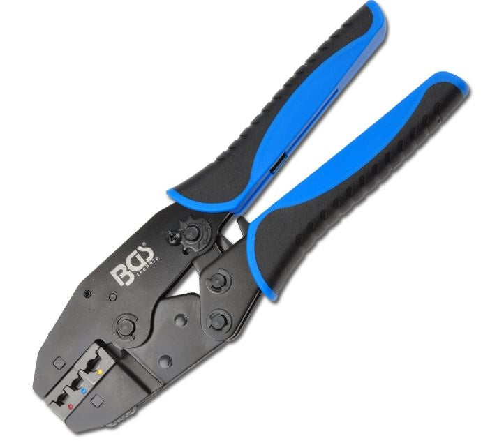 Replės jungčių užspaudimui su keičiamais antgaliais | 5 poros antgalių (1410)