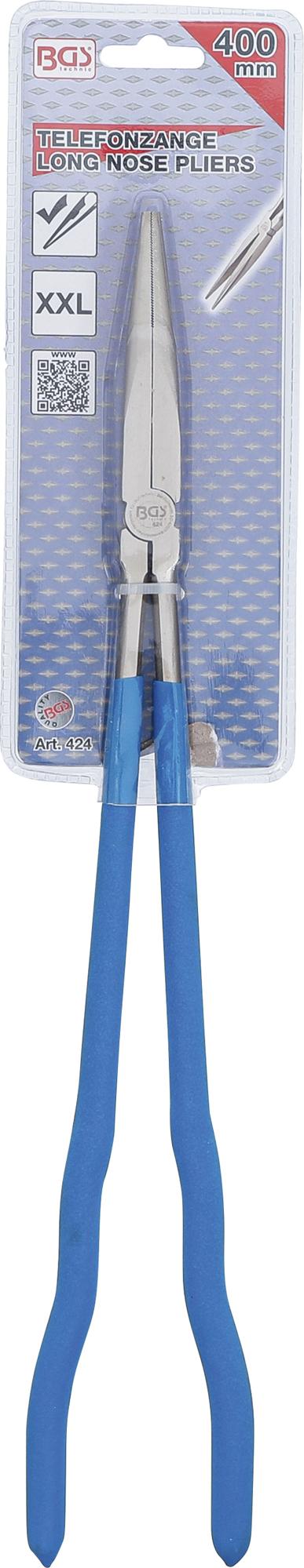 Replės telefoninės | ilgiausias tipas | tiesus tipas | 400 mm (424)