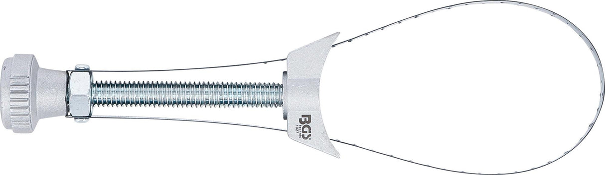 Tepalo filtro raktas juostinis | spyruoklinė plieninė juosta | lietas aliuminis | Ø maks. 155 mm (1027)