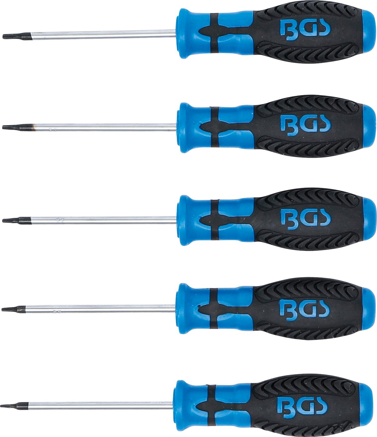 Atsuktuvų rinkinys | T-Star (Torx) | T6 - T10 | 5 vnt. (6828)