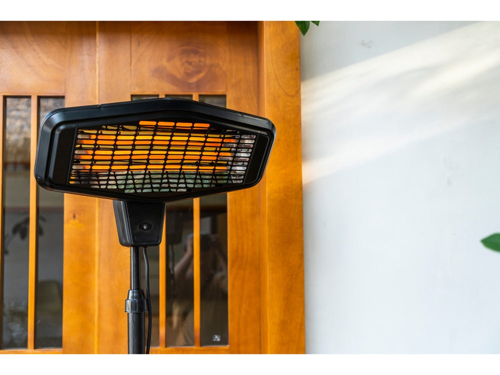 Infraraudonųjų spindulių šildytuvas | mobilus | 2200W (68793)