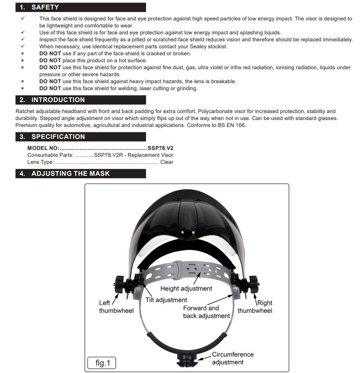 Veido skydas | 3D lenktas išlietas lęšis (FS03C)