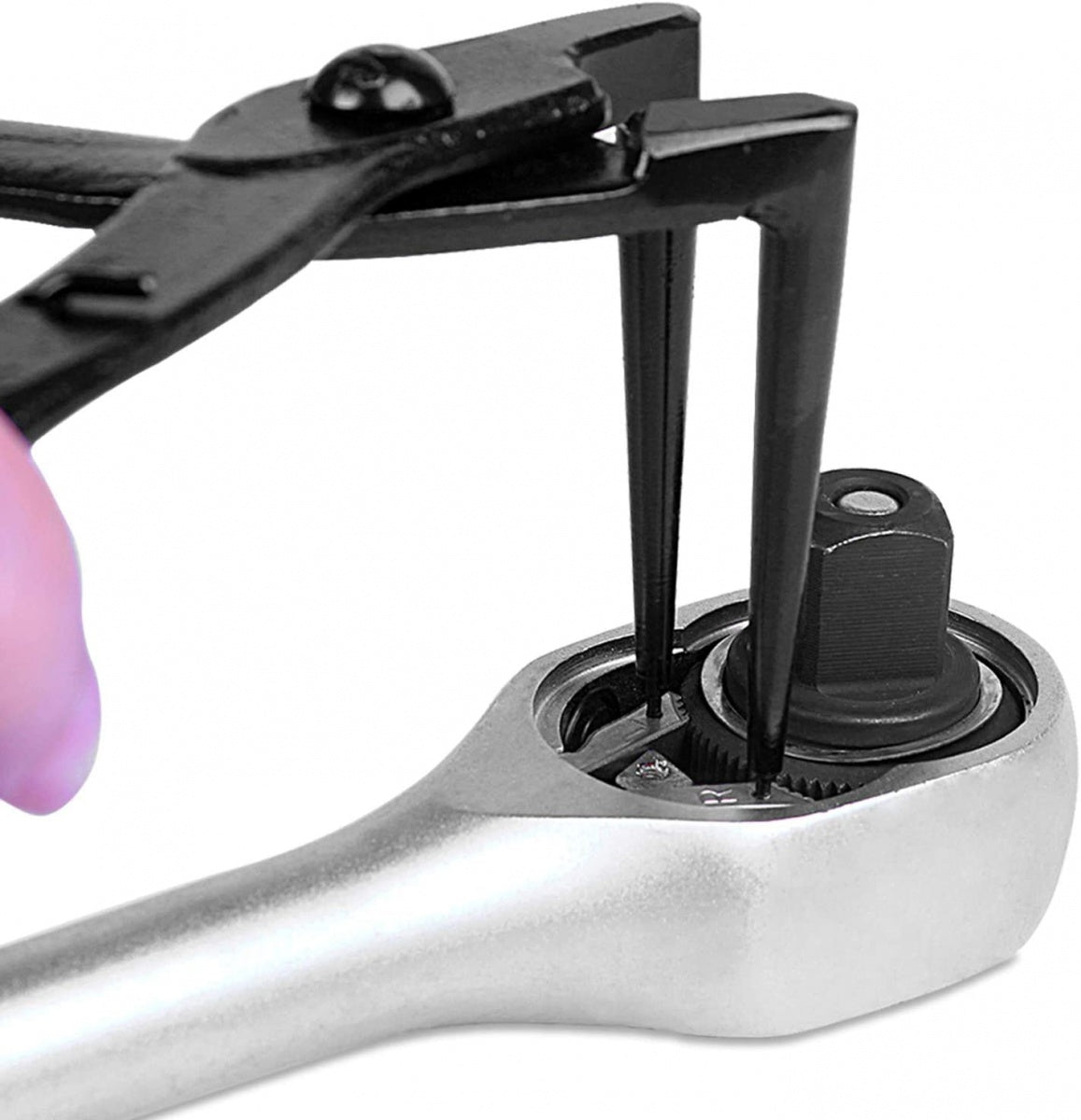 Replės suportų žiedams lenktus | 90° (H5011611)