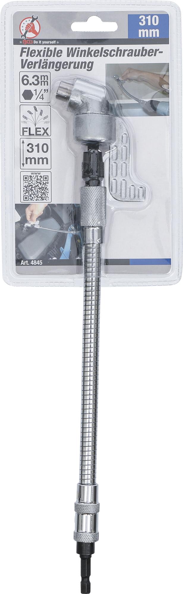 Atsuktuvas kampinis lankstus | 6.3 mm (1/4") | 310 mm (4845)