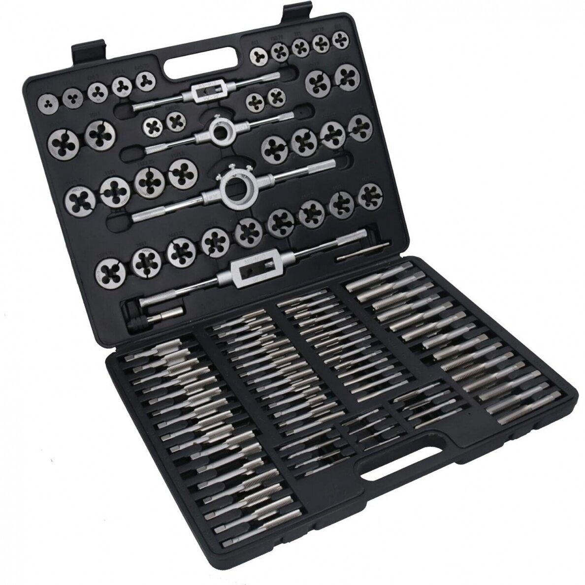 Sriegiklių ir sriegpjovių komplektas | M2 - M18 | 110 vnt. (1900WW)