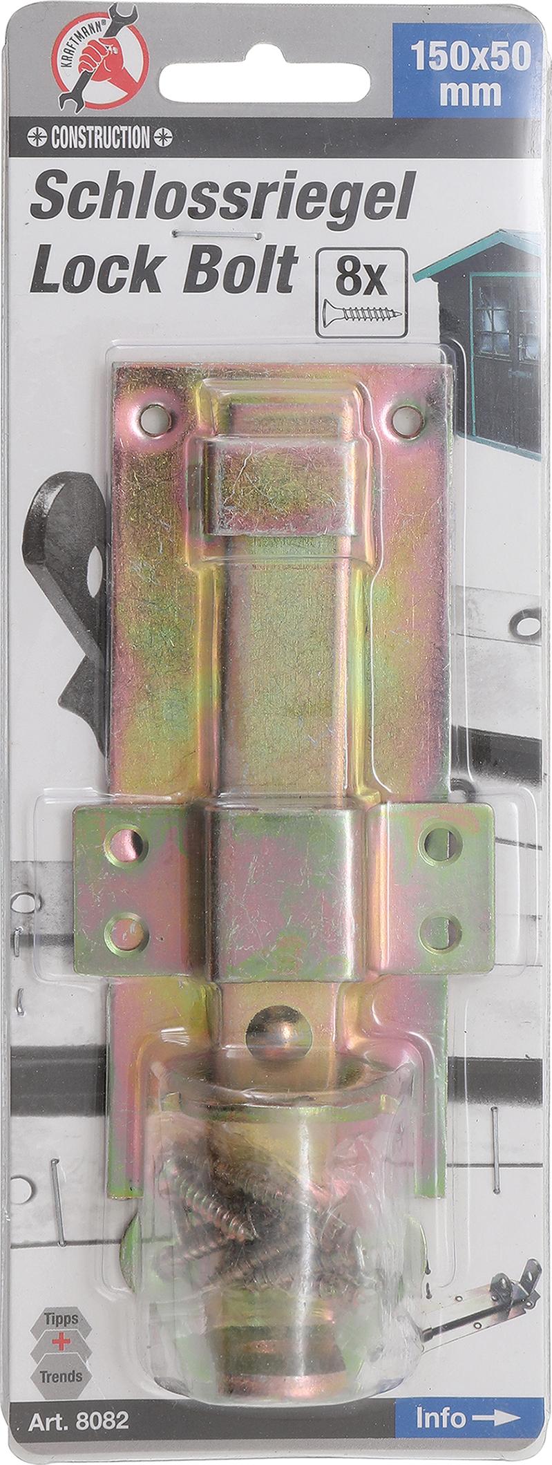 Metalinė sklendė su varžtais | 150 x 50 mm (8082)