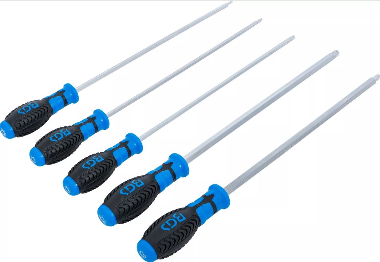 Atsuktuvų rinkinys | Spline (XZN) | M4 - M10 | 5 vnt. (7924)