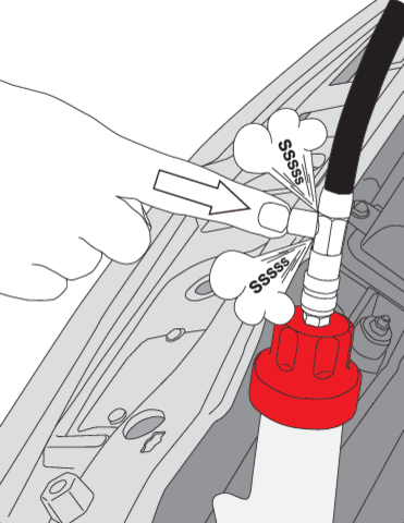 Radiatoriaus spaudimo ir aušinimo sistemos testavimo rinkinys | 14 vnt (YT-0672)