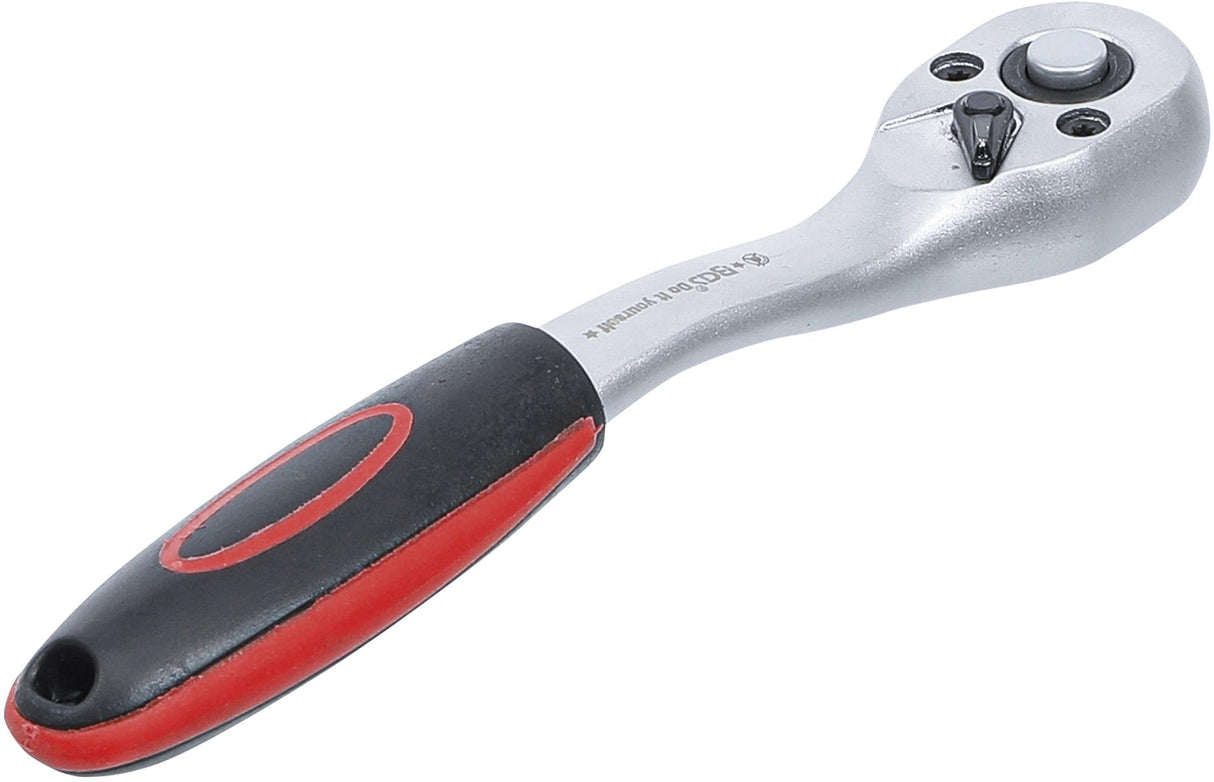 Rankena galvutėms terkšlinė | smulkūs dantukai | 6.3 mm (1/4") (517)