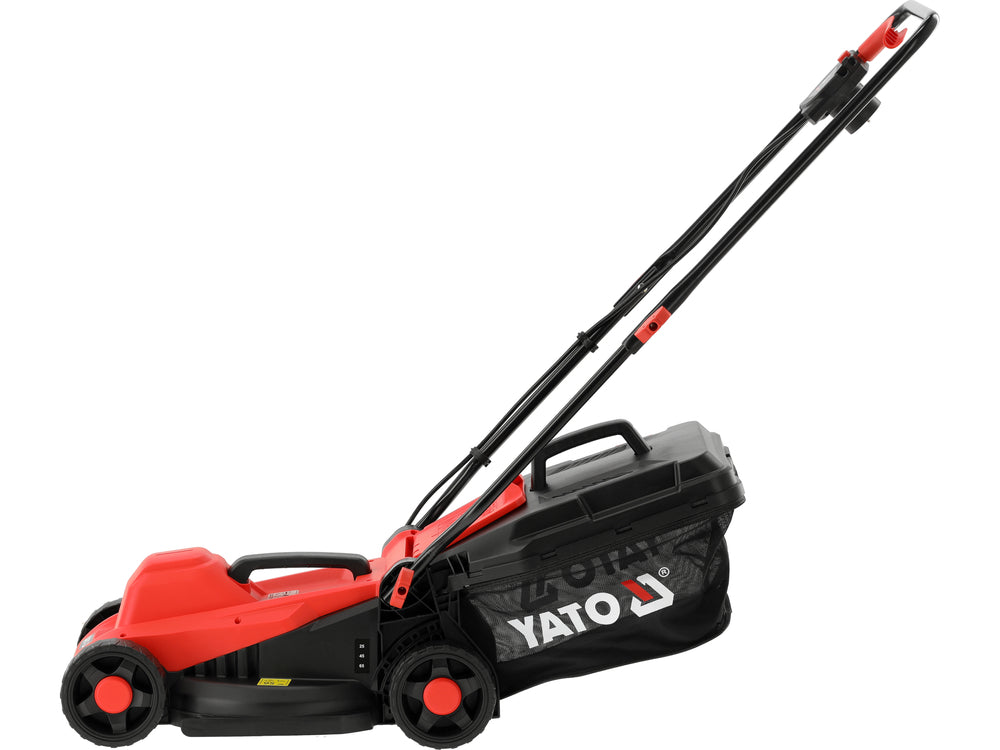 Electric lawn mower | 1300W | 330 mm | 30 L grass collector (YT-851990)