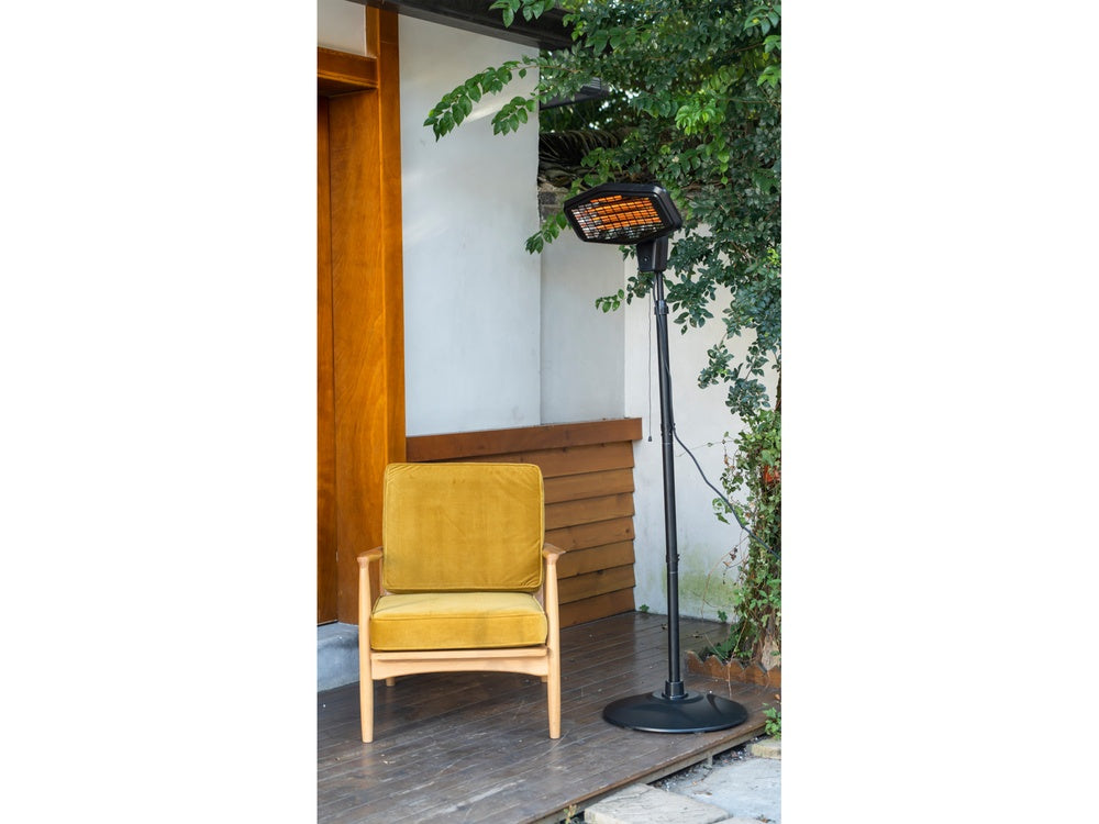Infraraudonųjų spindulių šildytuvas | mobilus | 2200W (68793)