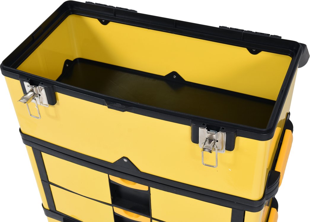 Dėžė įrankiams su ratukais | 3-jų dalių (78738)