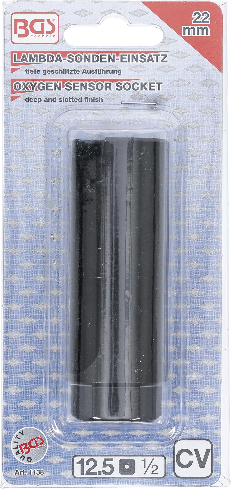 Galvutė lambda zondui | 12,5 mm (1/2") | 22 mm (1138)