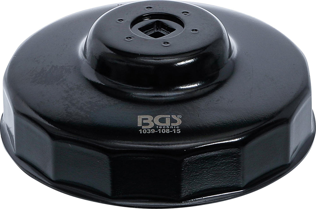 Lėkštelė tepalo filtrui Volvo 108 mm x P15 (1039-108-15)