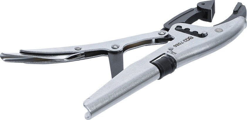 Fiksuojamos replės | reguliuojamos 4 kryptimis | šarnyriniai galai | Prancūziškas tipas | 250 mm (7086)