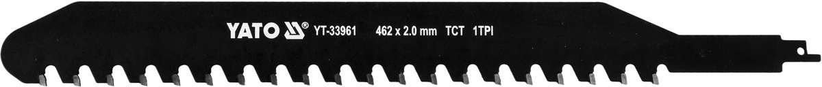 Pjūklas stumdomam siaurapjūkliui | briketams / betonui | 462 mm (YT-33961)