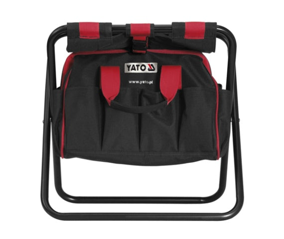 Sudedama kėdutė | su įrankių krepšiu ir kišenėmis | 42x29x30 cm (YT-7446)