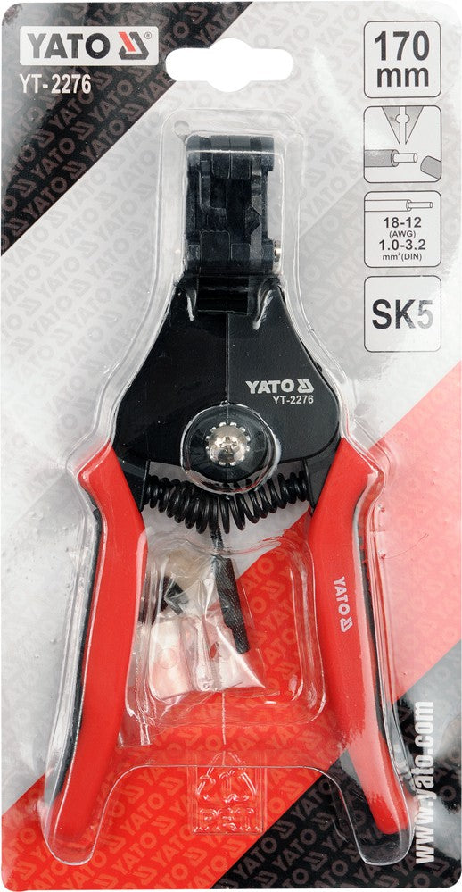 Replės laidų nužievinimui | 1,0-3,2 mm2 (YT-2276)