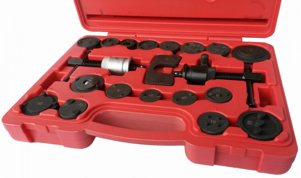 Stabdžių suportų sustumėjų rinkinys su | kairiniu ir dešininiu sriegiu | 21 vnt. (FL1101)