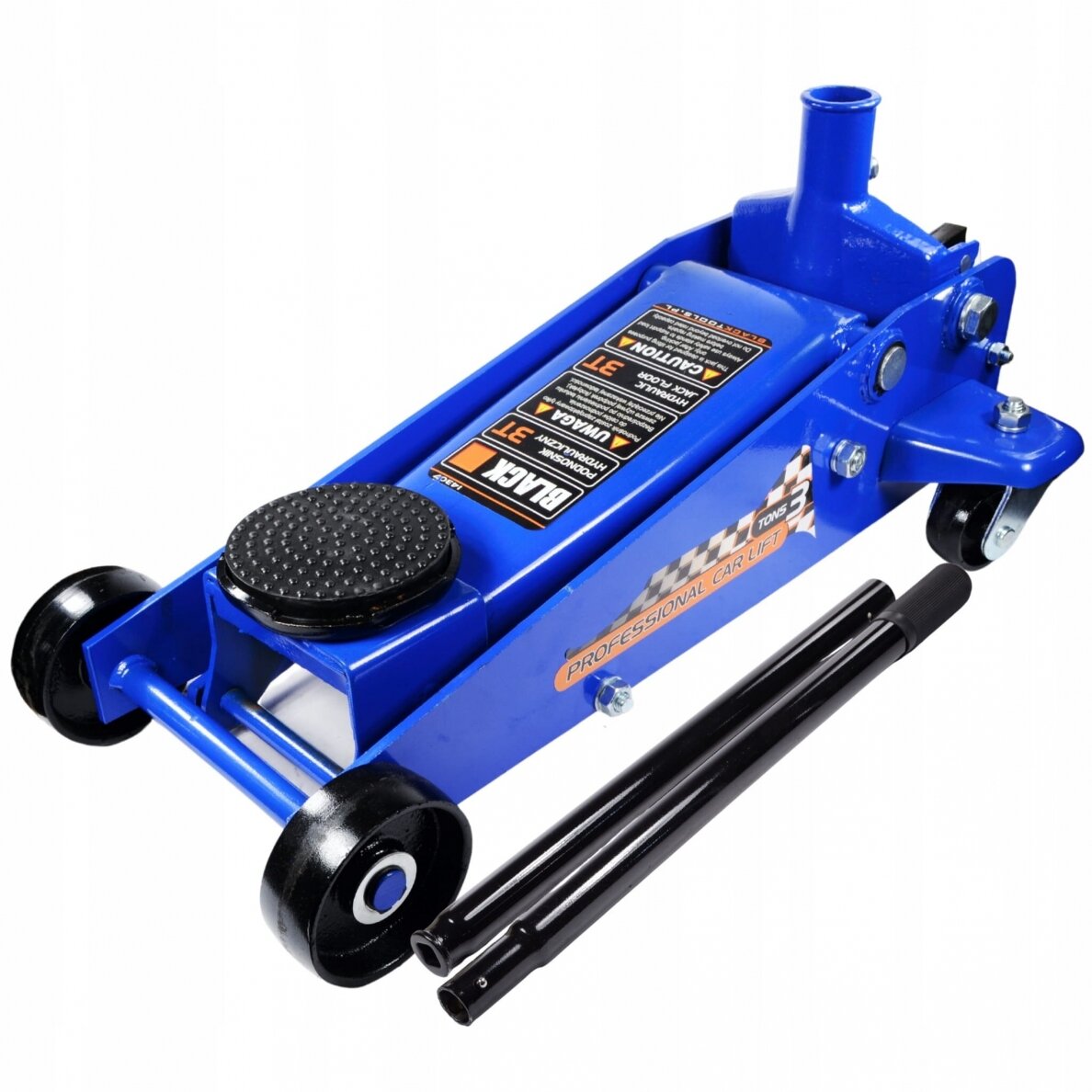 Domkratas su ratukais | 130- 490 mm | 32 kg | 3 t (SK3030)