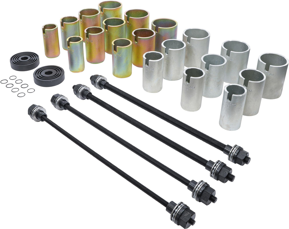 Sailentblokų presavimo komplektas | su 4 varžtais | 26 vnt. (67302)