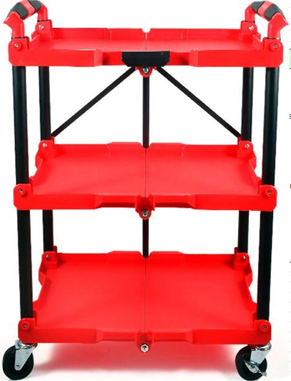 Sulankstomas dirbtuvių vežimėlis | 3 pakopų (CX314)