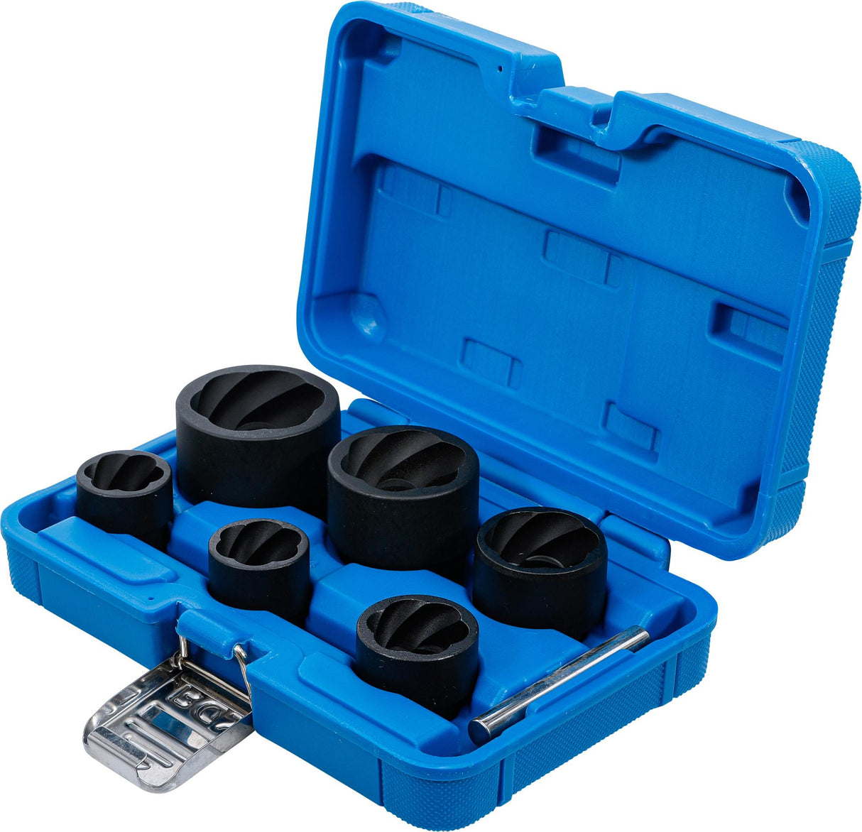 Specialus galvučių rinkinys / sraigtiniai ištraukikliai | 12,5 mm (1/2") + 20 mm (3/4") | 22 - 41 mm | 6 vnt. (5268)