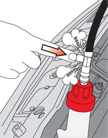 Radiatoriaus slėgio ir aušinimo sistemos testeris | 28 vnt. (YT-06721)