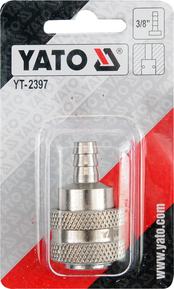 Greita jungtis žarnai 3/8" (10 mm) (YT-2397)