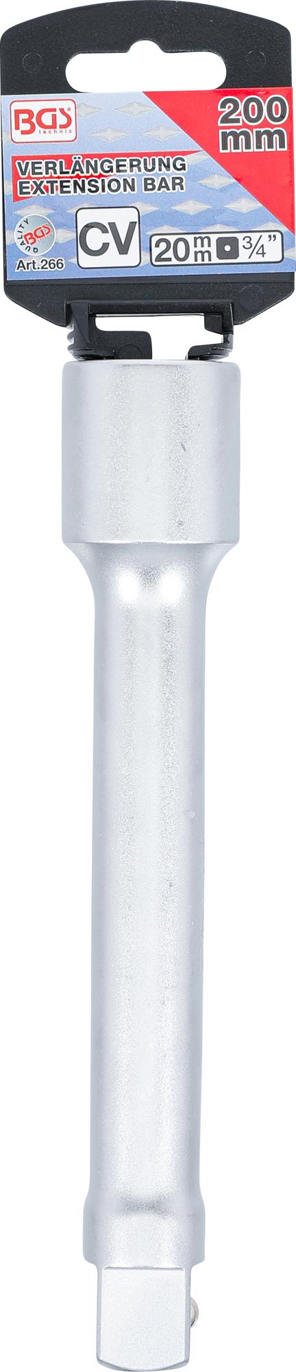 Ilgintuvas | 20 mm (3/4") | 200 mm (266)