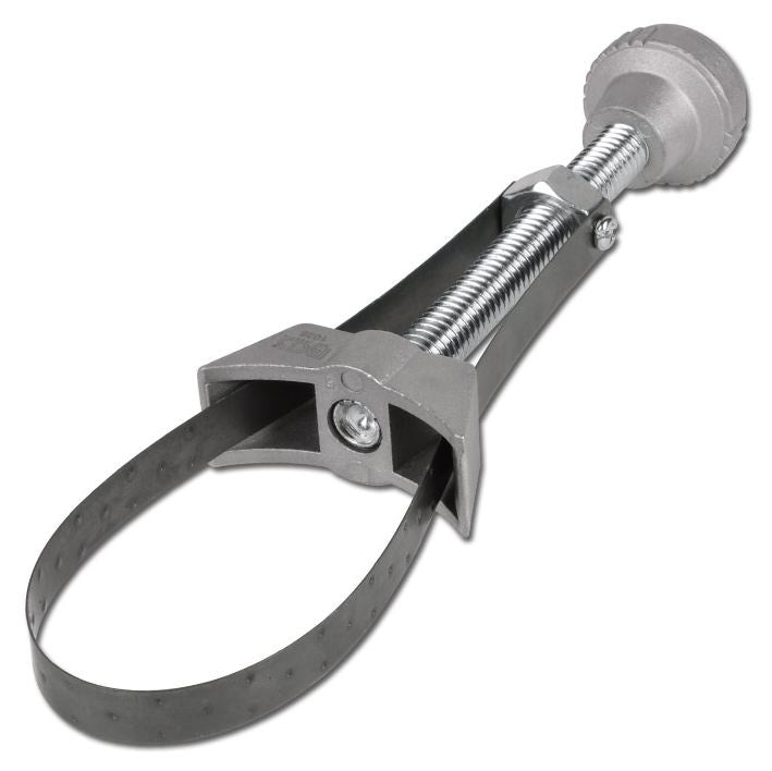 Tepalo filtro raktas juostinis | spyruoklinė plieninė juosta | lietas aliuminis | Ø maks. 155 mm (1027)