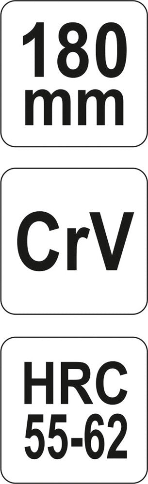Replės šoninio kirpimo | sustiprintos Cr-V | 180 mm (YT-6612)
