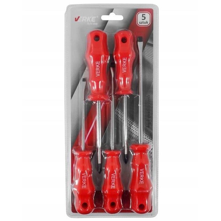 Atsuktuvų rinkinys | plokšti / kryžminiai | 5 vnt. (SK5015)