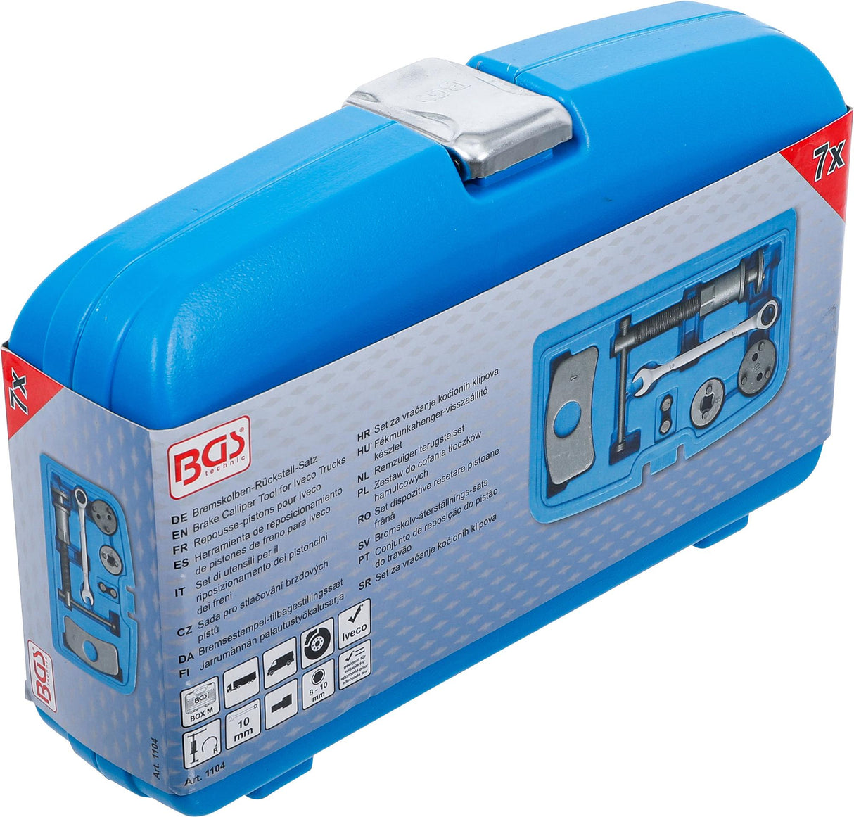 Stabdžių cilindriukų / suportų sustūmėjų komplektas | Iveco (1104)