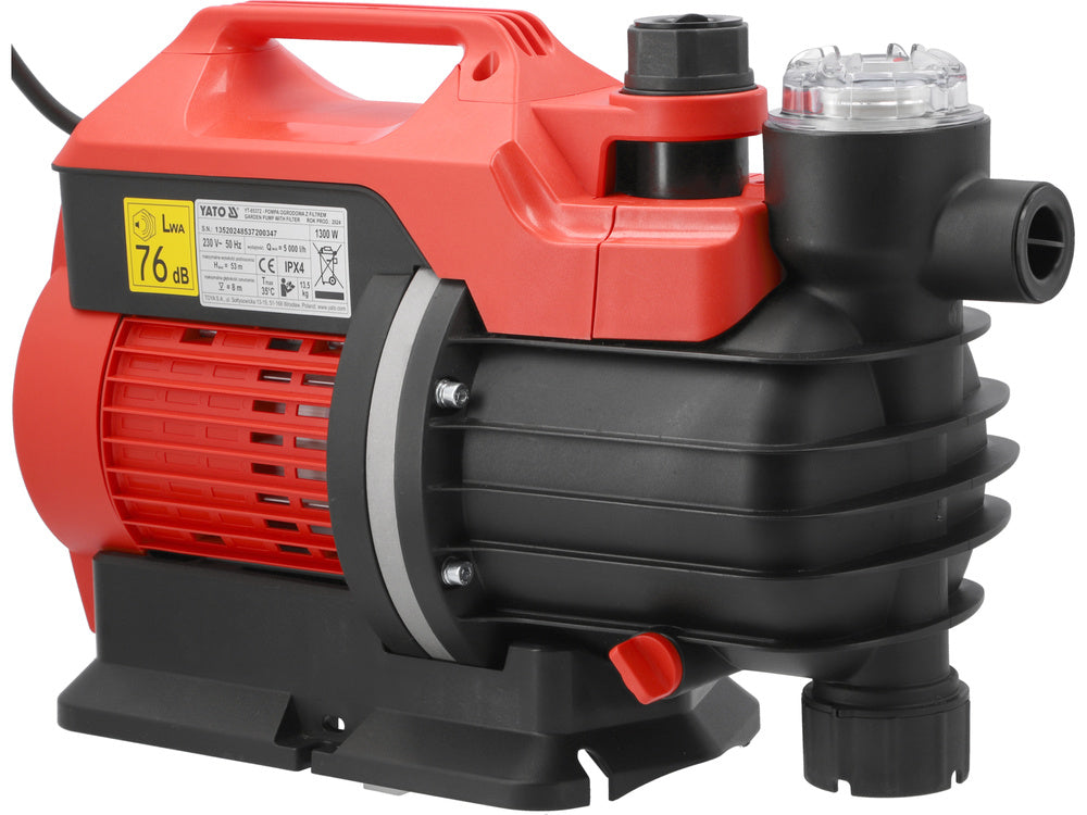 Sodo siurblys | su filtru | skaitmeninis | 1300W (YT-85372)