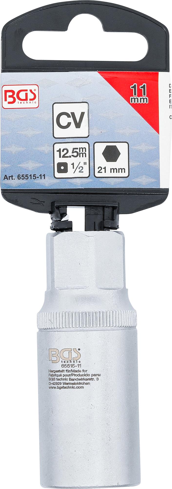 Galvutė smeigėm išsukti | 12,5 mm (1/2") | 11 mm (65515-11)