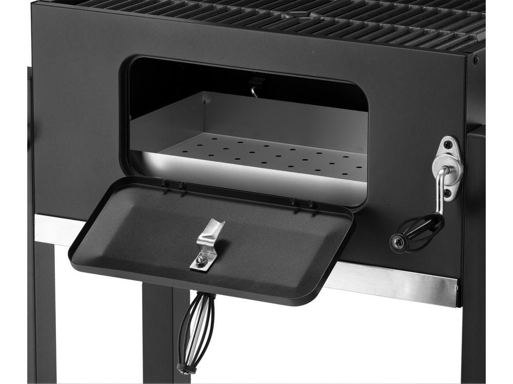 Ketaus kepsninė anglinė / grilis | DELUXE | grotelės 54 X 37 cm (99927)