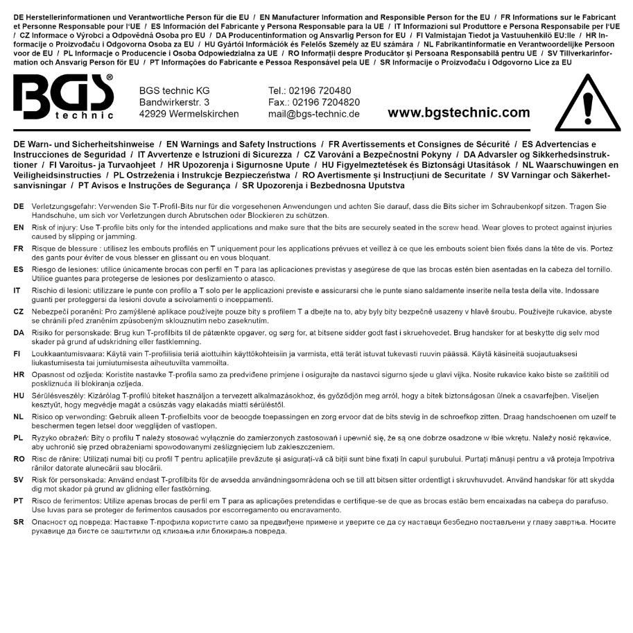 Antgalis | ilgis 30 mm | 10 mm (3/8") storis | T-Star su skyle (Torx) T70 (4670)