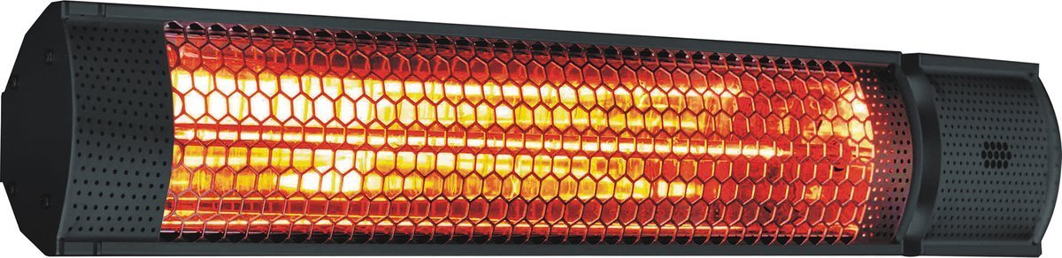 Infraraudonųjų spindulių šildytuvas | 2000W | su pulteliu (YT-99532)