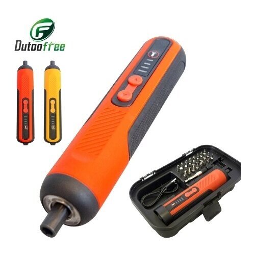 Akumuliatorinis atsuktuvas | USB | su antgalių rinkiniu | 24 vnt. (CES26)