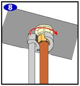 Raktas santechnikai | 180° (8330)