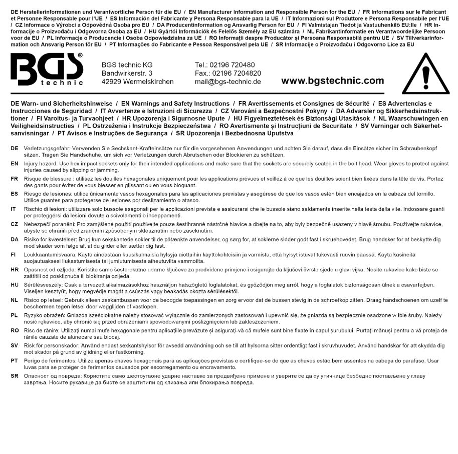 Smūginė galvutė šešiakampė | 25 mm (1") | 90 mm (5890)